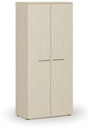 Šatníková skriňa s výsuvom PRIMO WOOD, 1781 x 800 x 420 mm, breza