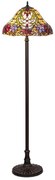 Rabalux 8088 - Tiffany vitrážová stojacia lampa MIRELLA 2xE27/60W/230V