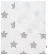 Nepremokavá flanelová podložka New Baby hviezdičky