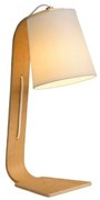 Lucide 06502/81/31 - Stolná lampa NORDIC 1xE14/40W/230V biela