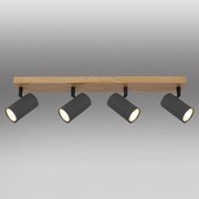 Stropné bodové svietidlo 57911-4G grafit LS4