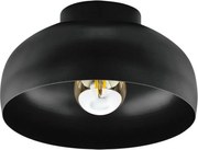 Eglo 900553 - Stropné svietidlo MOGANO 1xE27/40W/230V čierna