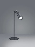 TRIO Reality R52121132 MAXI dotykové stolové svietidlo SMD LED V360mm 2W/200lm 3000K čierna matná, nabíjateľná batéria, USB-C