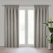 ZÁVES NA PÁSKE JULA2 140X270 CM TMAVOBÉŽOVÁ