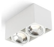 RED - Design Rendl - R13362 - LED Bodové svietidlo JAMES 2xLED/15W/230V