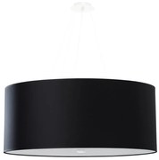 Sollux SL.0790 - Luster na lanku OTTO 6xE27/60W/230V pr. 70 cm čierna