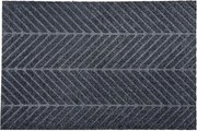 Rohožka textilná Tire 40x60 cm sivá