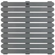 WENKO 22947100-Predložka do sprchy vhodná do interiéru aj exteriéru 55x55 cm sivá