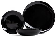 Sada tanierov CAPRI čierna 727634 (18 ks)