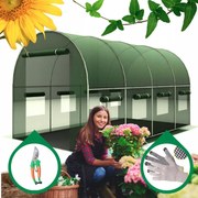 Zosilnený záhradný fóliovník PRÉMIUM 2,5 x 4 m + DARČEK