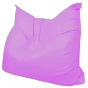 JAKS Vankúš na sedenie ružový Puff 120 x 100 x 30 cm