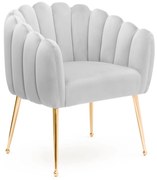 EXKLUZÍVNA STOLIČKA ELISA ZLATÉ NOHY