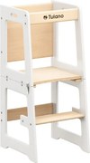 Učiaca veža 3v1 Mooby 35 naturálna / biela