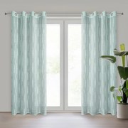 ZÁVES NA KRÚŽKOCH ALENI 140X250 CM MENTOLOVÁ