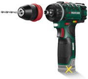 Parkside®  Aku vŕtací skrutkovač 12 V Pbsa 12 E4 – bez akumulátora  (100357466)