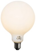Sada 5 ks E27 3-stupňová stmievateľná LED žiarovka opálová G125 4W 450lm 2700K
