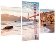 Obraz - Golden Gate Bridge (90x60 cm)