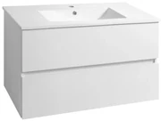 Aqualine Aqualine, PANEDA umývadlová skrinka 89,5x55x45,2cm, biały, PN290
