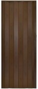 Skladacie dvere 001P hnedé matné G 80 cm