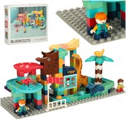 KIK Kreatívne bloky dinosaur park guľôčková dráha 147sz