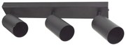 Bodové svietidlo FARGO 3xGU10/30W/230V čierna