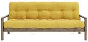 Žltá rozkladacia pohovka 205 cm Knob – Karup Design