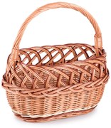 Nákupný kôš prútený Dame I.š. 43 x hl. 26 x v. 29/39(cm)