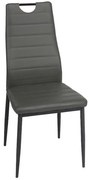 Stolička Luiza sivá 80018E