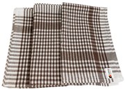 Kuchynské bavlnené utierky Hnedé 50x70cm TiaHome