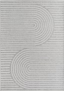 Ayyildiz, Behúň Desert 1301 grey - na von aj na doma, 80x250, šedá, chodba / predsieň