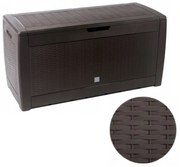 PROSPERPLAST Záhradný box Boxom RATO umbra 119cm - 310L