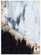 Koberec MIRO 51573.802 abstraktný, modrý / zlatý