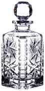 Onte Crystal Bohemia Crystal ručne brúsená karafa na whisky Mašľa 800 ml