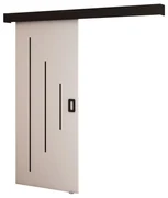 Posuvné dvere 90 cm Bethany Y (biela matná + čierna matná). Vlastná spoľahlivá doprava až k Vám domov. 1043500