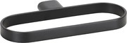 Bemeta Design ORGANIC BLACK: Držiak uterákov, kruhový - 167104060