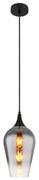Globo 15552H3 - Luster na lanku LAVUS 1xE27/60W/230V pr. 18 cm čierna GL7468