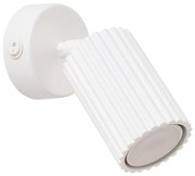 Sollux SL.1541 - Nástenné bodové svietidlo KARBON 1xGU10/10W/230V biela