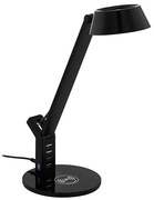 Eglo 99832 - stmievateľná dotyková LED stolná lampa BANDERALO LED/4,8W/230V čierna