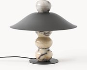 Stolová lampa z mramoru Calacatta Viola Elaia, rôzne veľkosti