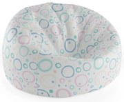 Sedací vak Cocoon bublifuk - detský, farebná