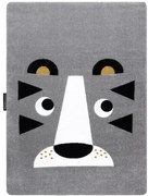 Detský kusový koberec Petit Lion grey, 120x170, šedá, detská izba, Dywany Łuszczów