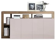 Komoda LENOR kašmír/dub