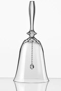 Crystalex Sklenený zvonček ANGELA 18 CM