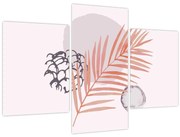 Obraz - Fialový minimalizmus N⁰3 (90x60 cm)