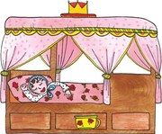 MARIONETINO – Postieľka – kulisa k bábkovému divadlu