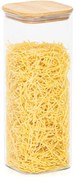 4Home Sklenená dóza na potraviny s vekom Bamboo, 2000 ml, 2000 ml