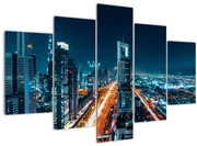 Obraz - Dubajská noc (150x105 cm)