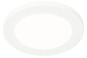 Stropné svietidlo biele 17 cm vrátane LED 3-stupňový stmievač IP44 - Steve
