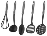 Sada kuchynského náčinia 5 ks, sivá