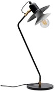 Speaker stolová lampa čierna